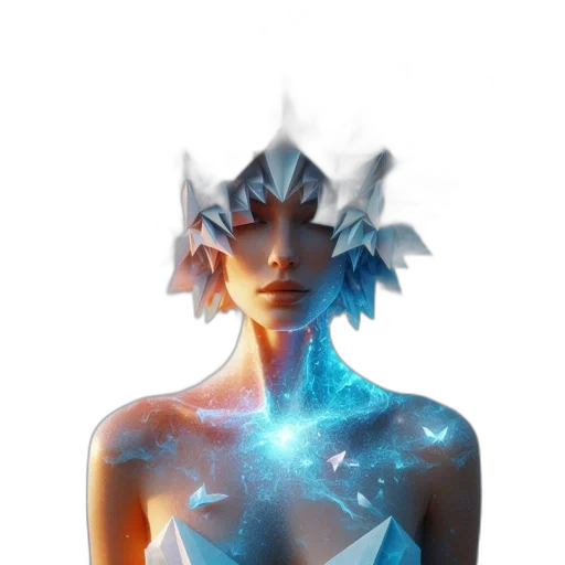 crown, staff, mask, face transparent PNG cut-out