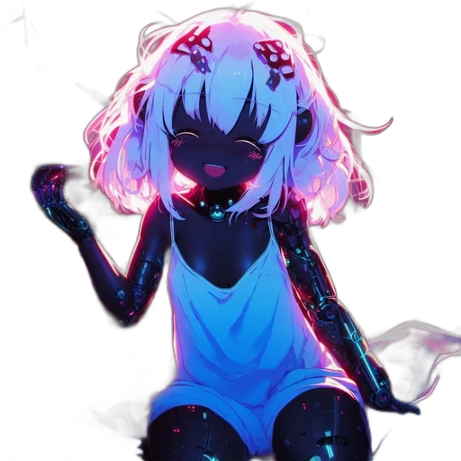 robot, mask, creature, dress transparent PNG cut-out