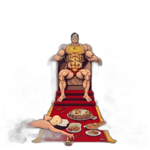 food, crown, concept art, pixel art transparent PNG cut-out
