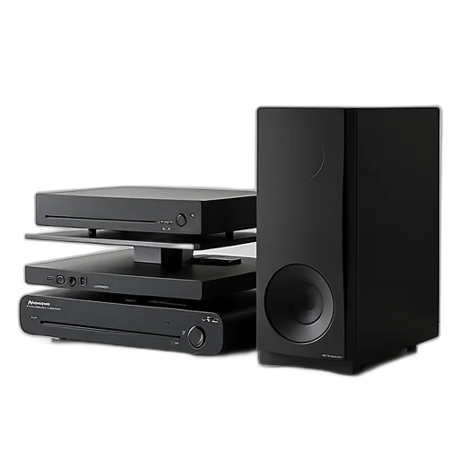 modern, home, entertainment, system transparent PNG cut-out