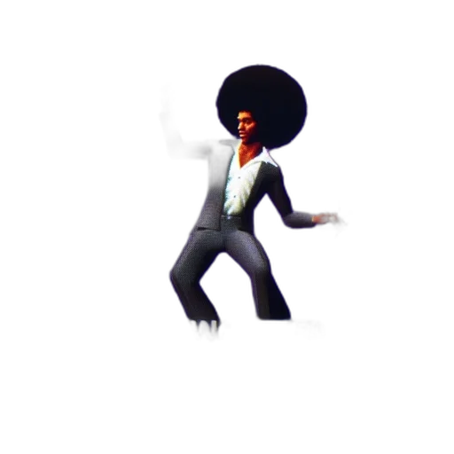hair, staff, hat, jacket transparent PNG cut-out