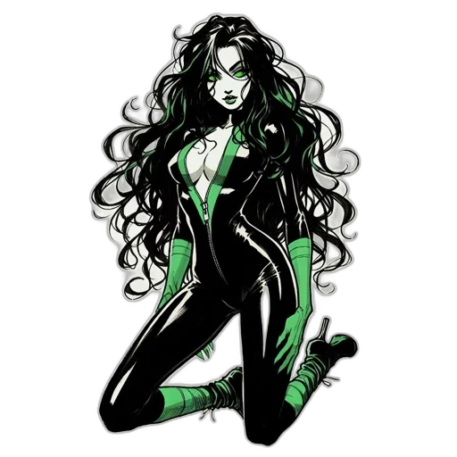 comic book art, concept art, cartoon, fantasy art transparent PNG cut-out