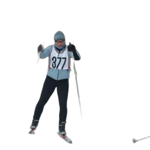 staff, 3d render, concept art, skier transparent PNG cut-out