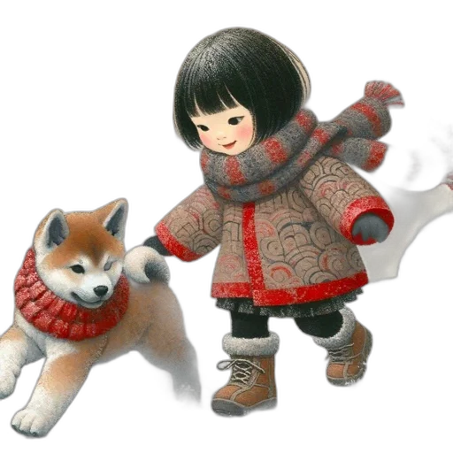 jacket, animal, concept art, 3d render transparent PNG cut-out