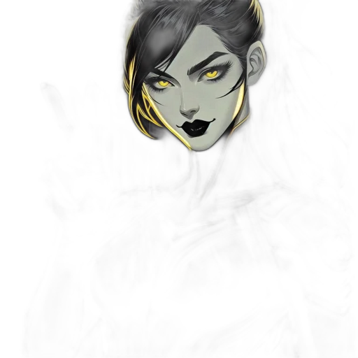 mask, face, creature, fantasy art transparent PNG cut-out