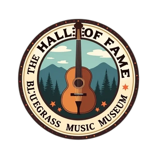logo, hall, fame, bluegrass transparent PNG cut-out