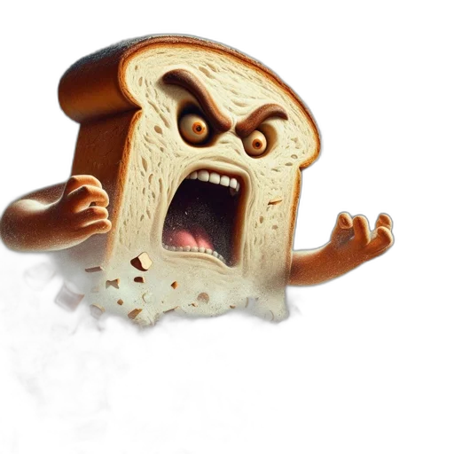 food, mask, face, creature transparent PNG cut-out