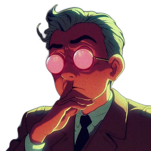 face, jacket, mask, staff transparent PNG cut-out