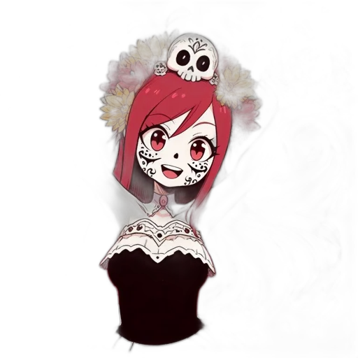 mask, crown, dress, creature transparent PNG cut-out