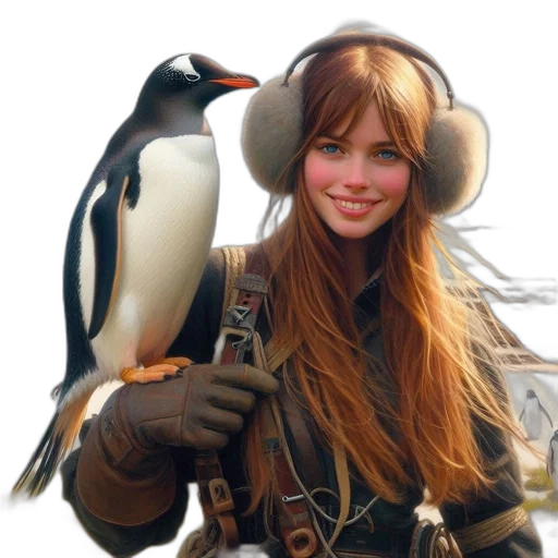 animal, staff, weapon, robot transparent PNG cut-out