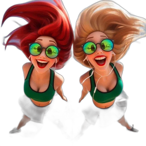 cartoon, concept art, 3d render, comic book art transparent PNG cut-out