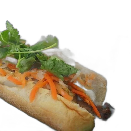 food, photorealistic, 3d render, sandwich transparent PNG cut-out