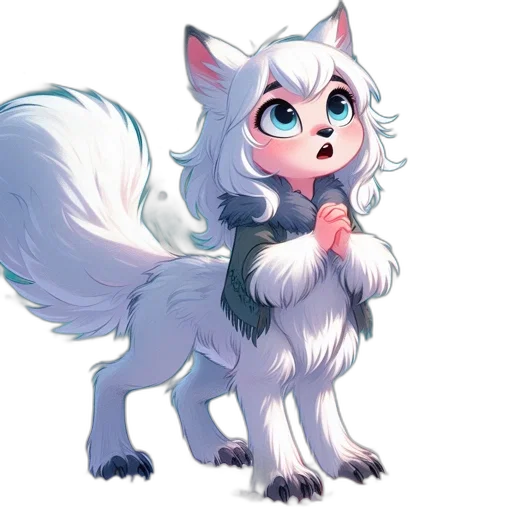 creature, animal, staff, concept art transparent PNG cut-out