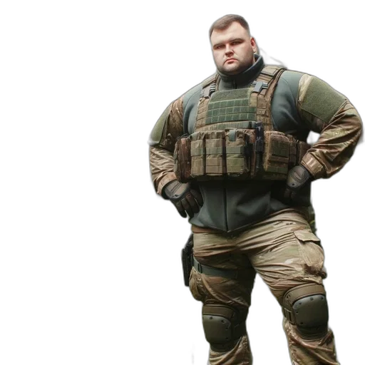 jacket, weapon, face, animal transparent PNG cut-out