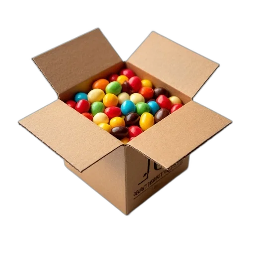 food, 3d render, colorful, cardboard transparent PNG cut-out