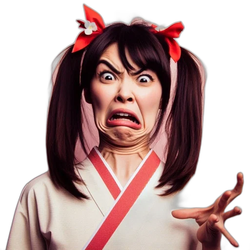 face, creature, staff, mask transparent PNG cut-out