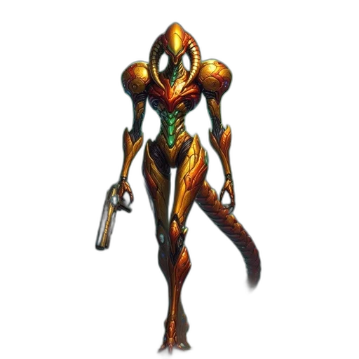 weapon, robot, sword, staff transparent PNG cut-out