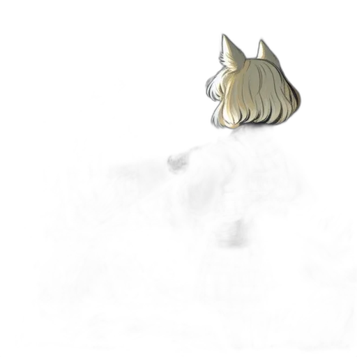 creature, animal, mask, staff transparent PNG cut-out