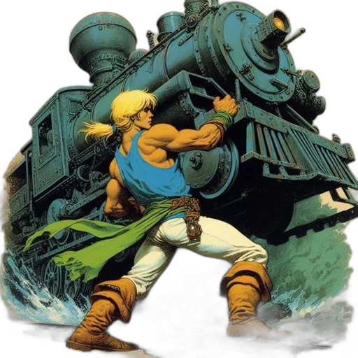weapon, comic book art, concept art, fantasy art transparent PNG cut-out