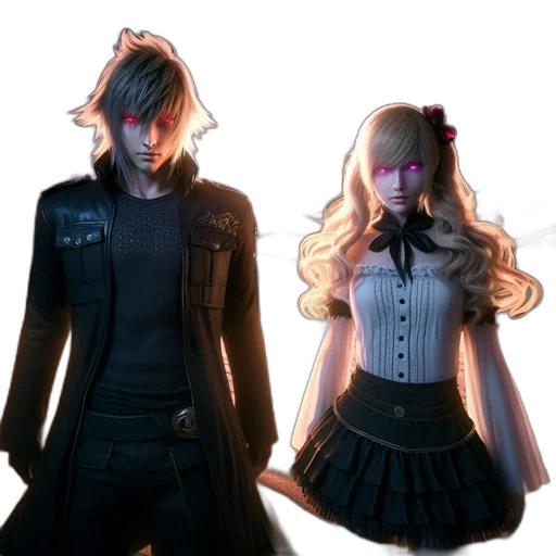 concept art, 3d render, anime, fantasy art transparent PNG cut-out