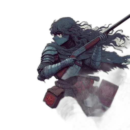 sword, weapon, mask, concept art transparent PNG cut-out