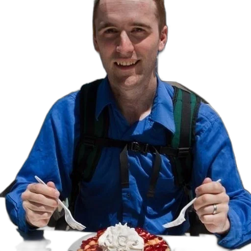 food, staff, jacket, face transparent PNG cut-out