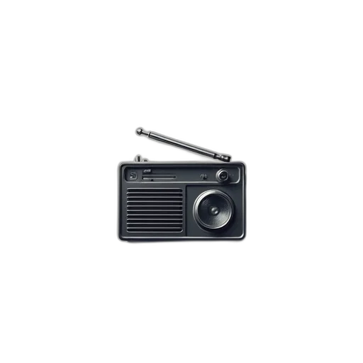 weapon, staff, car, radio transparent PNG cut-out