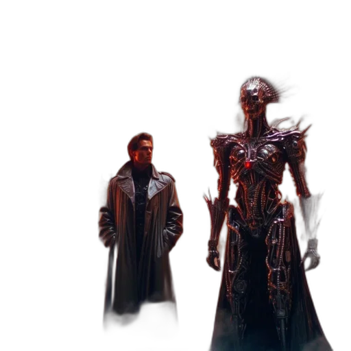 concept art, fantasy art, 3d render, comic book art transparent PNG cut-out