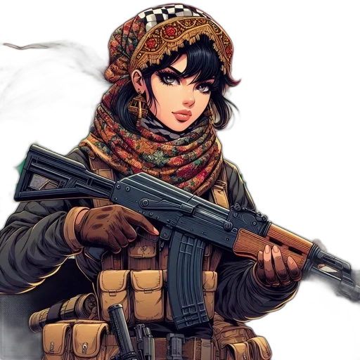 weapon, comic book art, concept art, fantasy art transparent PNG cut-out