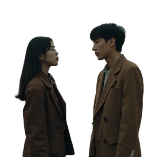jacket, concept art, fog, forest transparent PNG cut-out