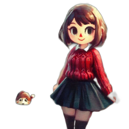 dress, creature, animal, robot transparent PNG cut-out