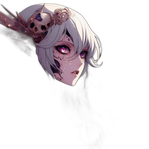 mask, face, creature, crown transparent PNG cut-out