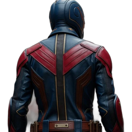 jacket, concept art, comic book art, 3d render transparent PNG cut-out