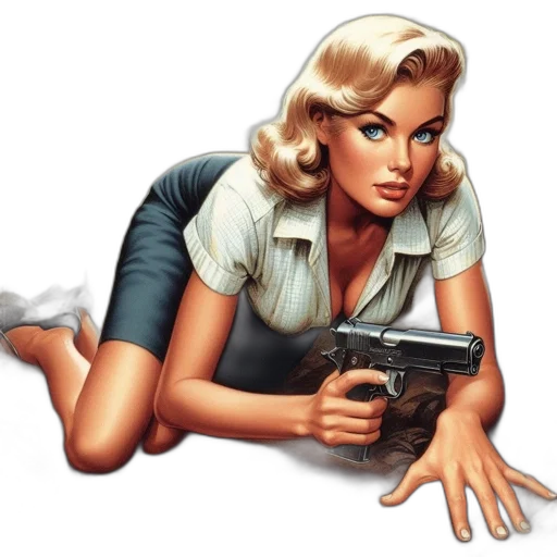 weapon, comic book art, cartoon, concept art transparent PNG cut-out