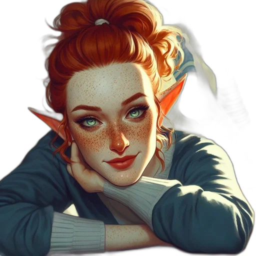 face, staff, fantasy art, concept art transparent PNG cut-out