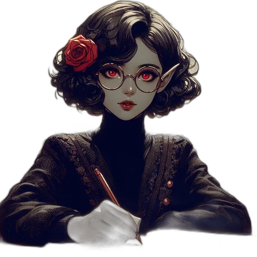 staff, flower, crown, jewelry transparent PNG cut-out