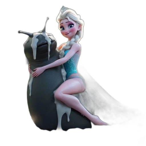 dress, creature, concept art, fantasy art transparent PNG cut-out