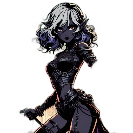 mask, dress, staff, weapon transparent PNG cut-out