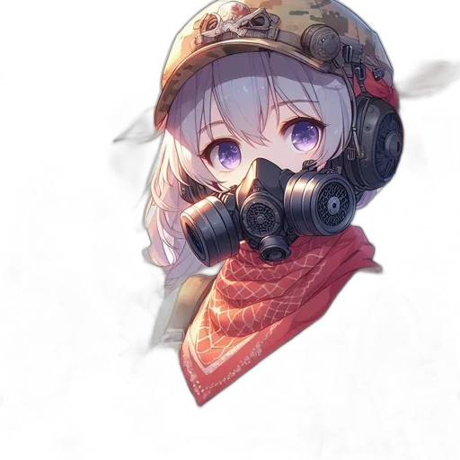 weapon, mask, face, robot transparent PNG cut-out