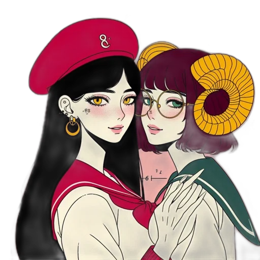 staff, hat, anime, fantasy art transparent PNG cut-out