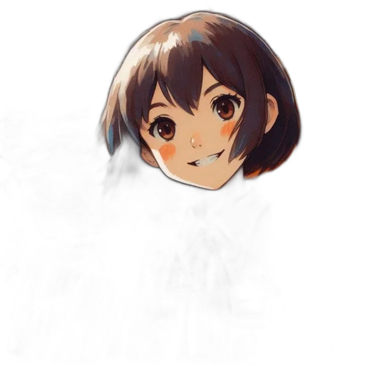 face, mask, creature, hair transparent PNG cut-out