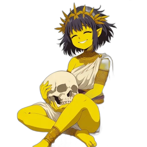 crown, mask, weapon, dress transparent PNG cut-out