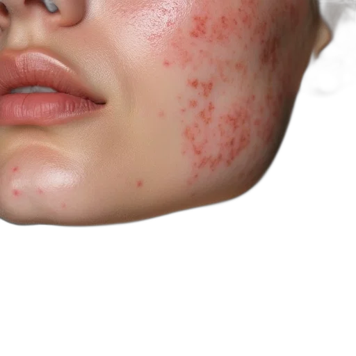 mask, face, 3d render, photorealistic transparent PNG cut-out
