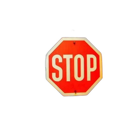 stop, sign, prominently, displayed transparent PNG cut-out