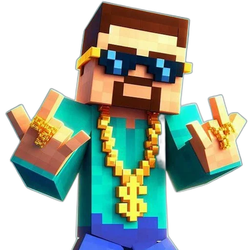 staff, jewelry, 3d render, pixel art transparent PNG cut-out