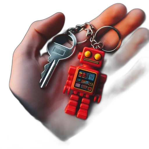 robot, 3d render, concept art, cyberpunk transparent PNG cut-out
