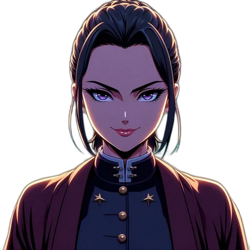 staff, face, jacket, crown transparent PNG cut-out