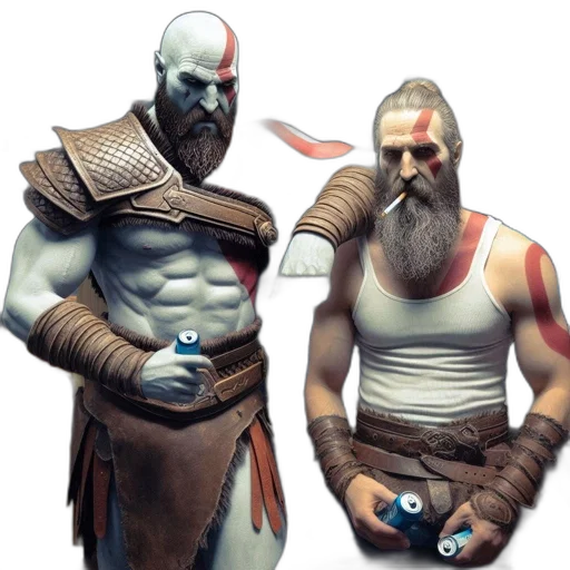 concept art, fantasy art, 3d render, comic book art transparent PNG cut-out