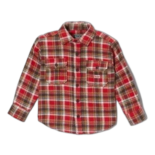 jacket, red, plaid, button-up transparent PNG cut-out