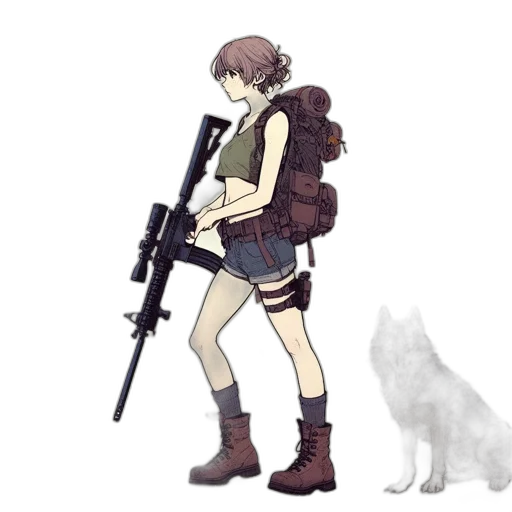 weapon, animal, staff, concept art transparent PNG cut-out
